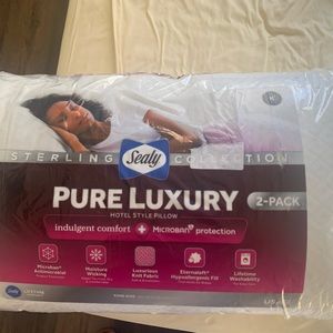 Sealy Sterling Pure Luxury Pillow 2 pack king